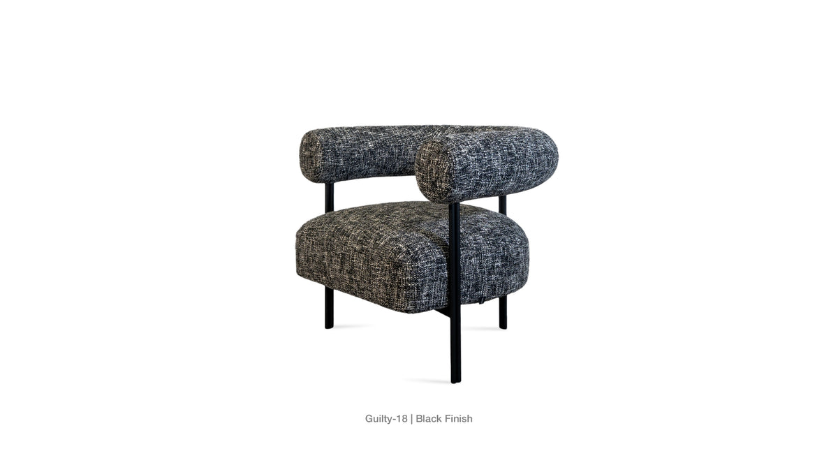 Toro Armchair - upholstered armchair with padded comfort | Image 19 | InSTYLE Home & Rugs