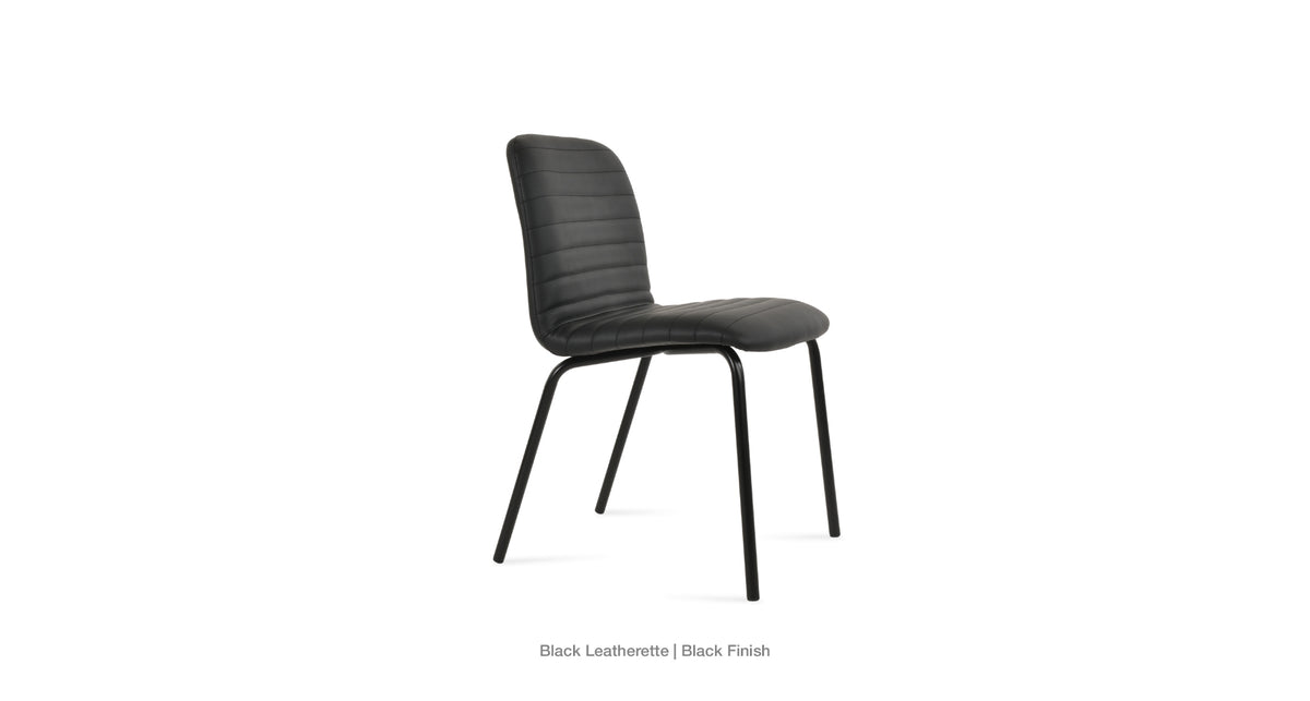 Isa Metal (Tube) Chair - comfortable seating for dining and office spaces | Image 2 | InSTYLE Home & Rugs