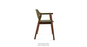 Genoa Wood Armchair - modern accent armchair for stylish interiors | Image 14 | InSTYLE Home & Rugs
