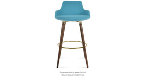 Dervish Wood Stools - available in various heights | Image 7 | InSTYLE Home & Rugs