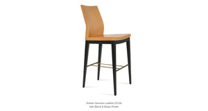 Pasha Wood Stools - perfect for small spaces | Image 3 | InSTYLE Home & Rugs