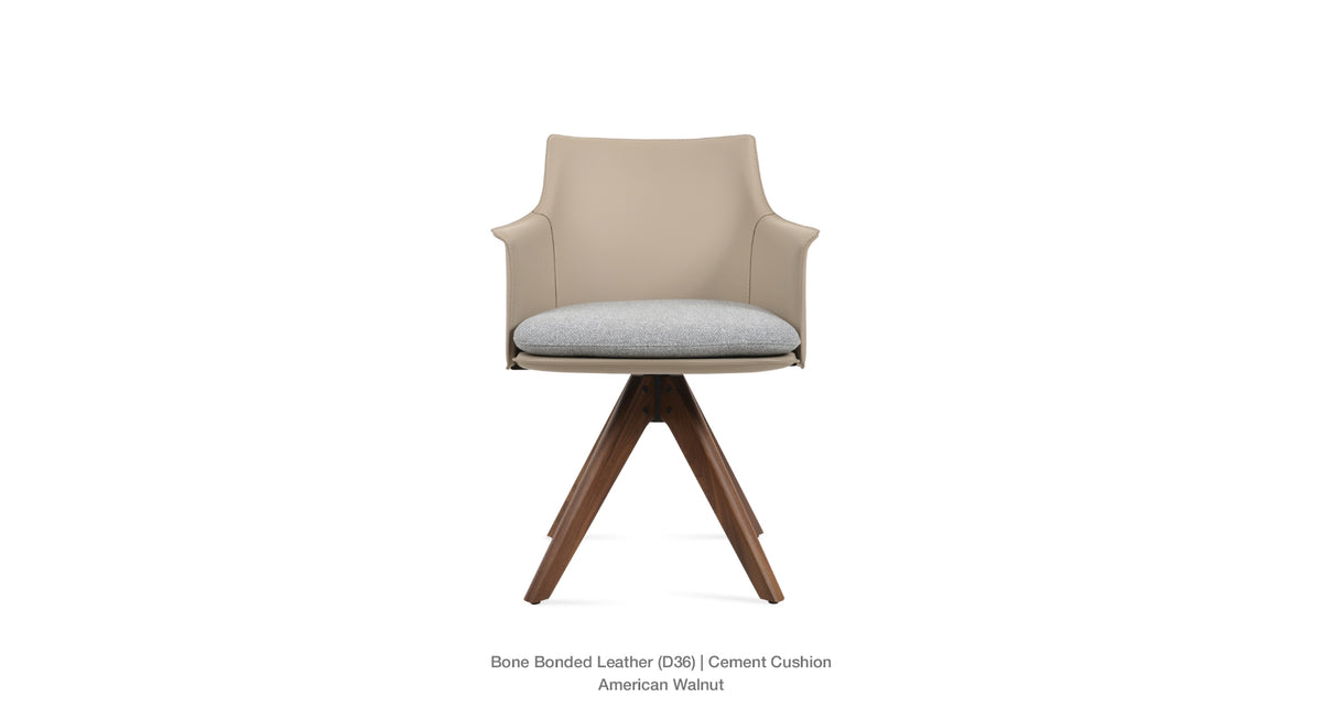 Briancon Pyramid Chair - comfortable seating for dining and office spaces | Image 1 | InSTYLE Home & Rugs