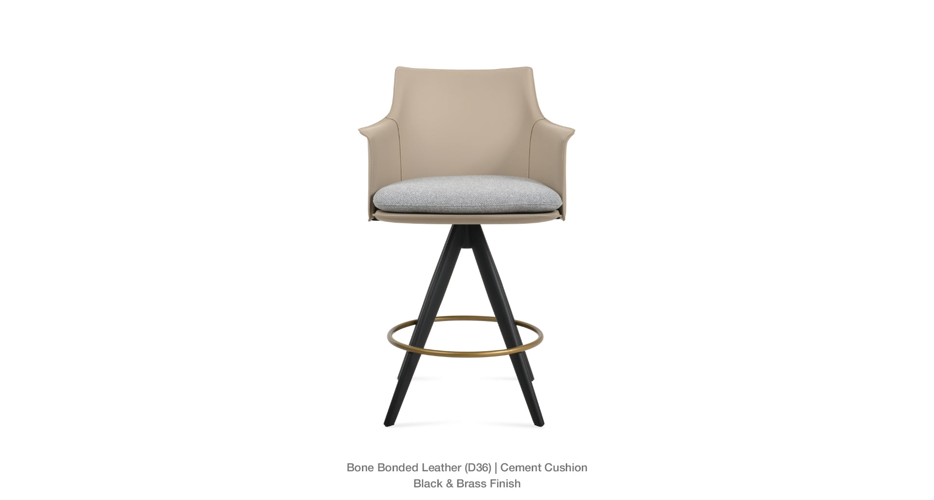 Briancon Pyramid MW Stool - available in various heights | Image 1 | InSTYLE Home & Rugs