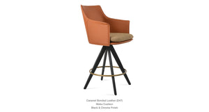 Briancon Pyramid MW Stool - available in various heights | Image 24 | InSTYLE Home & Rugs