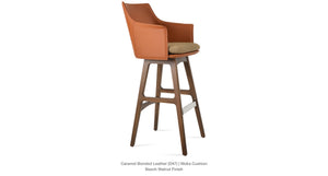 Briancon Wood Stool (PR) Stool - perfect for small spaces | Image 13 | InSTYLE Home & Rugs