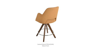 Marash Arm Pyramid Swivel Stool - compact and stylish design | Image 18 | InSTYLE Home & Rugs