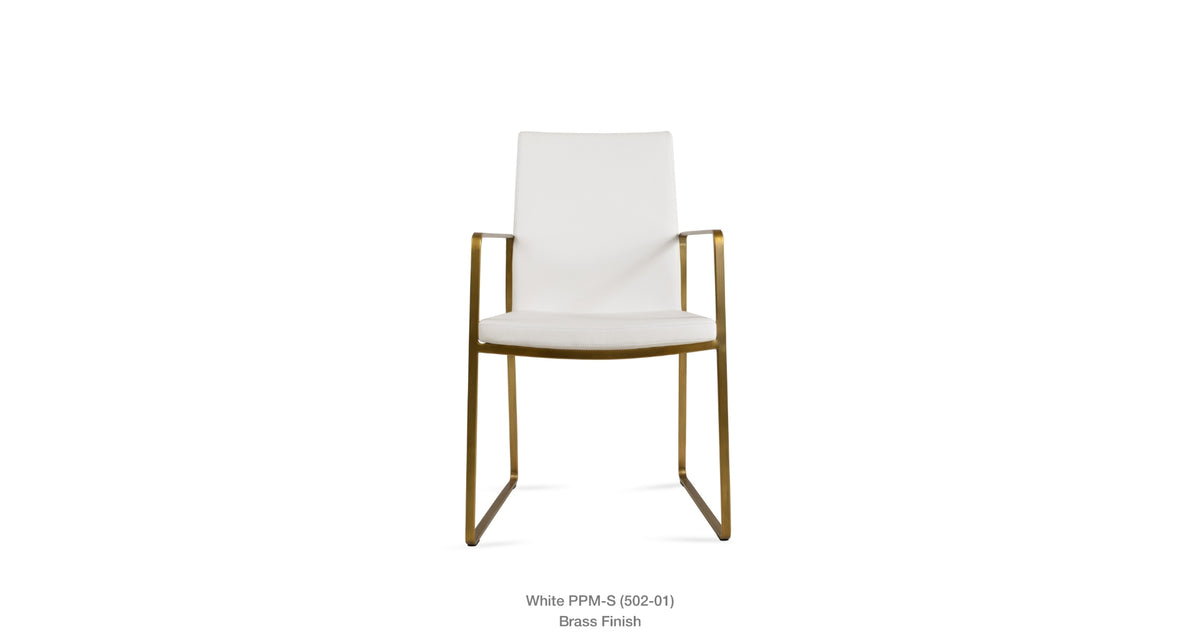 Pasha Sled Armchair - cozy armchair for reading and relaxation | Image 1 | InSTYLE Home & Rugs