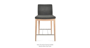 Pasha Wood Stools - perfect for small spaces | Image 5 | InSTYLE Home & Rugs