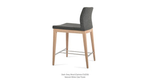 Pasha Wood Stools - perfect for small spaces | Image 6 | InSTYLE Home & Rugs