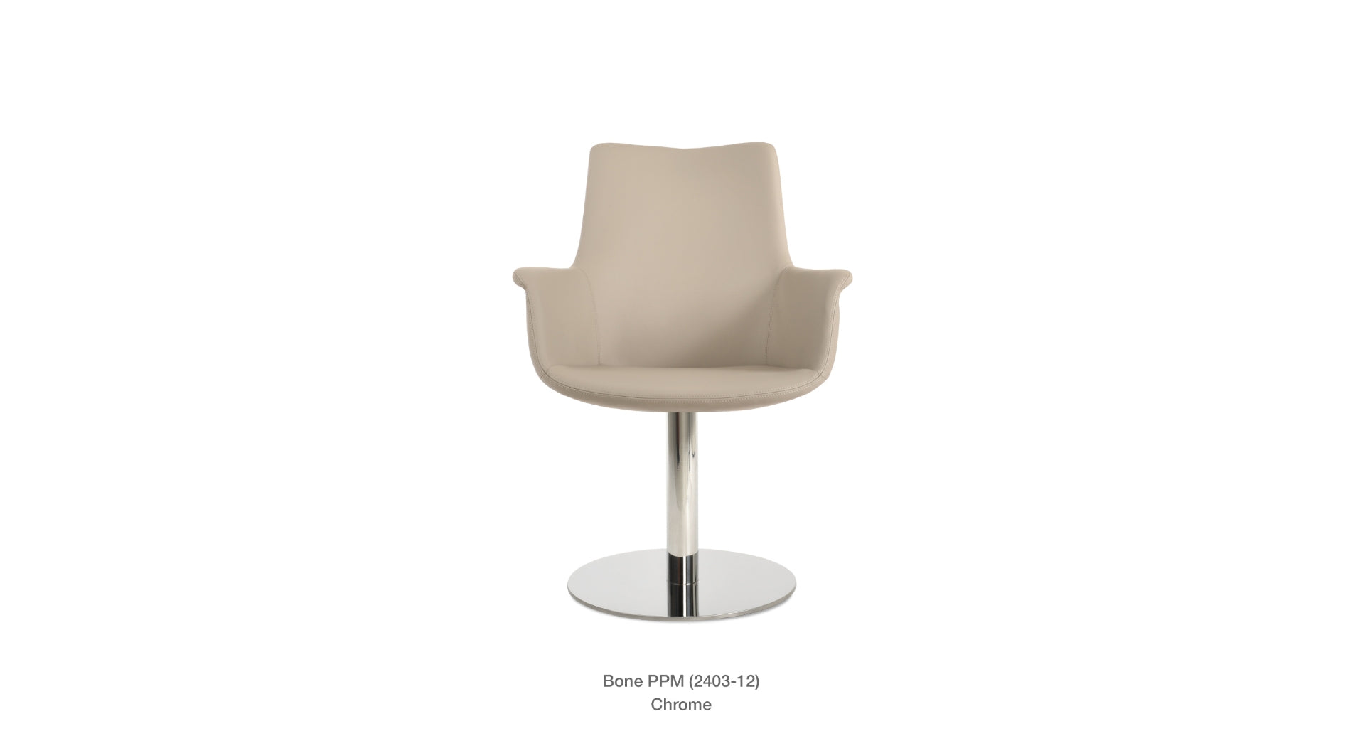 Bottega Round Swivel HB Chair - durable construction for long-lasting use | Image 2 | InSTYLE Home & Rugs