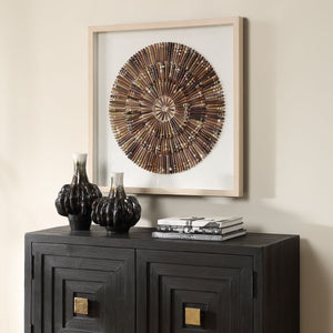 Tiger Sea Urchin Shadow Box - from framed art to mirrors, create a focal point in any room | Image 3 | InSTYLE Home & Rugs