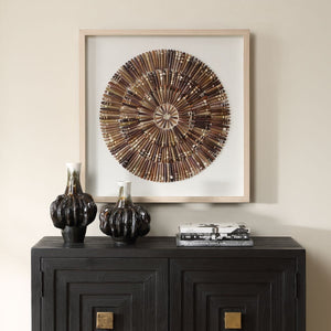 Tiger Sea Urchin Shadow Box - from framed art to mirrors, create a focal point in any room | Image 1 | InSTYLE Home & Rugs