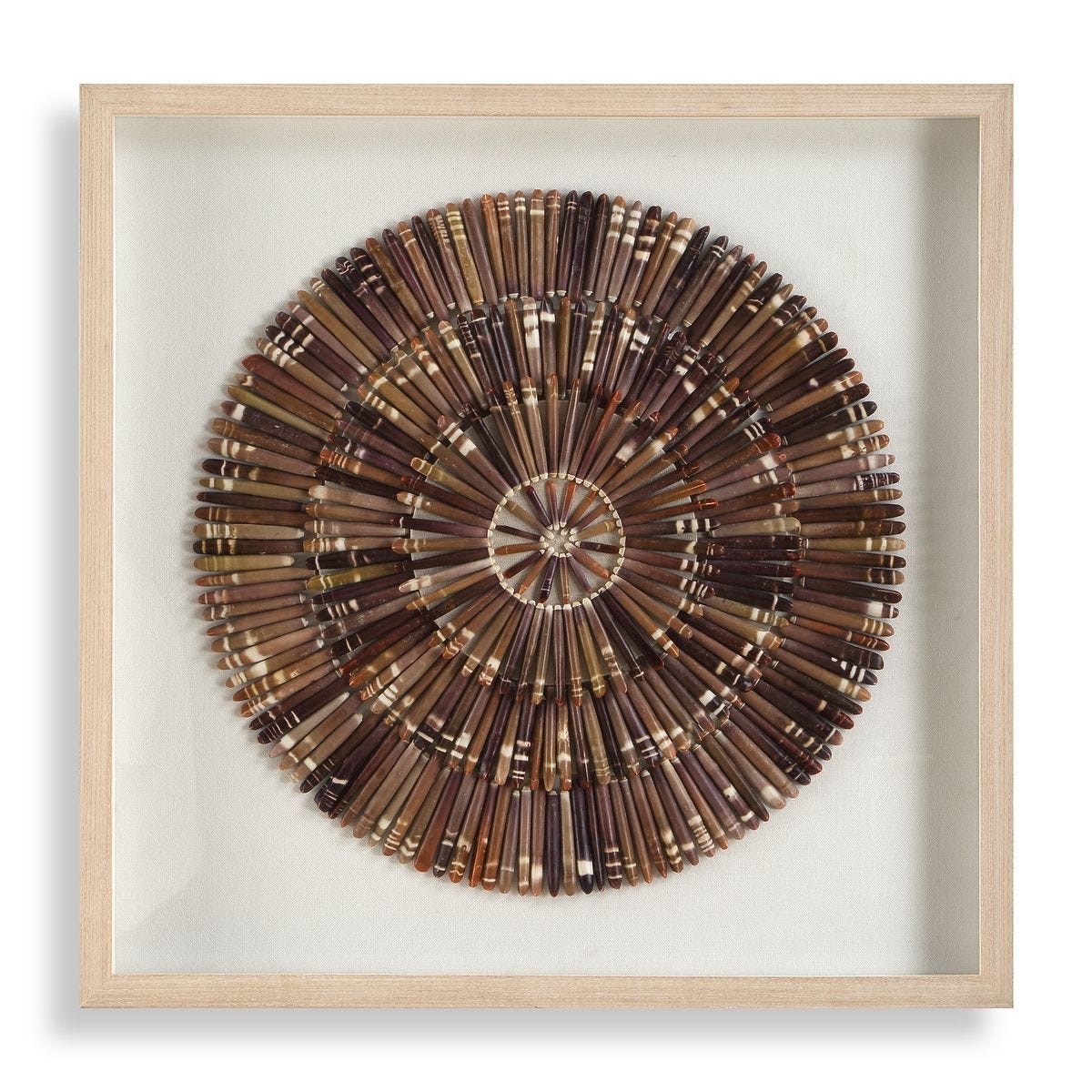 Tiger Sea Urchin Shadow Box - from framed art to mirrors, create a focal point in any room | Image 2 | InSTYLE Home & Rugs
