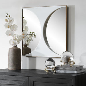New Moon Mirrored Wall Decor - transform your walls with stylish wall decor | Image 3 | InSTYLE Home & Rugs