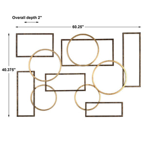 Elias Metal Wall Decor - transform your walls with stylish wall decor | Image 3 | InSTYLE Home & Rugs