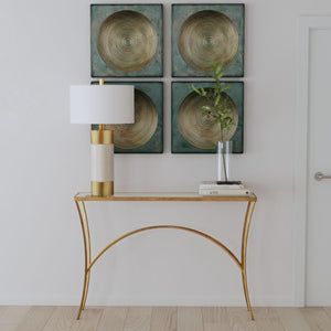 Sybil Metal Wall Decor, S/2 - transform your walls with stylish wall decor | Image 1 | InSTYLE Home & Rugs