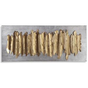 Lev Metal Wall Decor, Silver - find the perfect pieces to complement your interior design | Image 2 | InSTYLE Home & Rugs