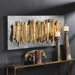 Lev Metal Wall Decor, Silver - find the perfect pieces to complement your interior design | Image 4 | InSTYLE Home & Rugs