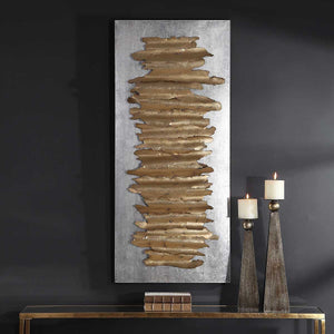 Lev Metal Wall Decor, Silver - find the perfect pieces to complement your interior design | Image 3 | InSTYLE Home & Rugs