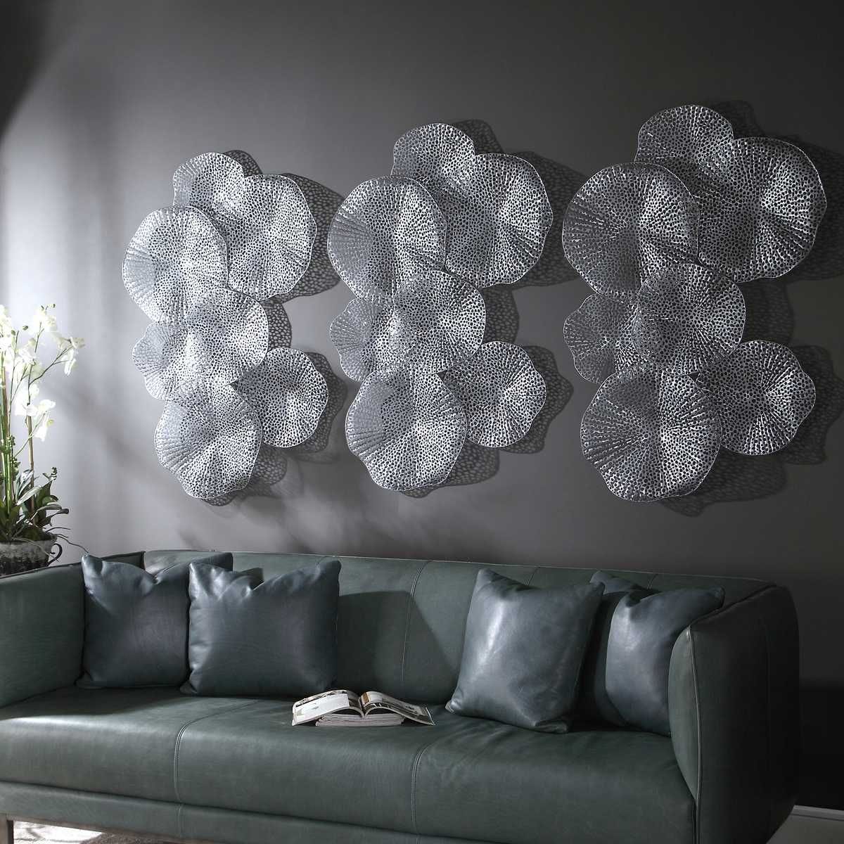 Ripley Metal Wall Decor, Pewter - find the perfect pieces to complement your interior design | Image 1 | InSTYLE Home & Rugs