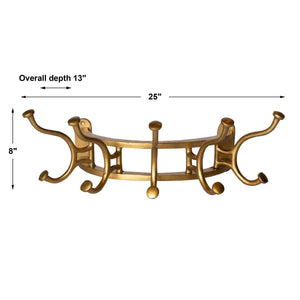 Starling Wall Mounted Coat Rack - from framed art to mirrors, create a focal point in any room | Image 6 | InSTYLE Home & Rugs