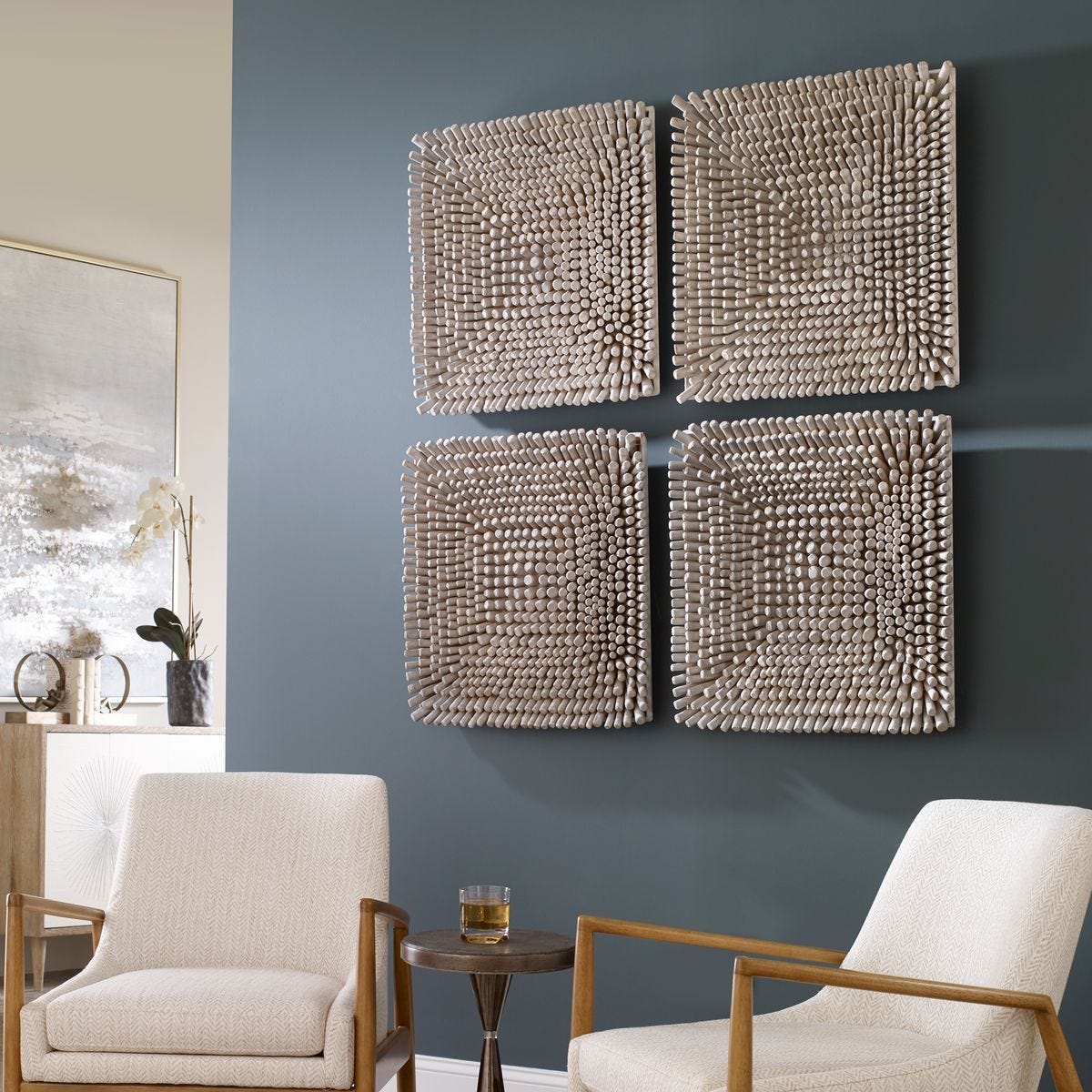 Portside Wood Wall Panel, Gray - find the perfect pieces to complement your interior design | Image 1 | InSTYLE Home & Rugs