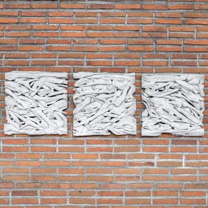 Rio Wood Wall Decor, Whitewashed - from framed art to mirrors, create a focal point in any room | Image 6 | InSTYLE Home & Rugs