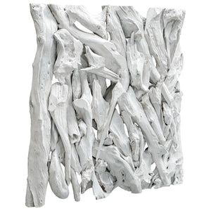 Rio Wood Wall Decor, Whitewashed - from framed art to mirrors, create a focal point in any room | Image 4 | InSTYLE Home & Rugs