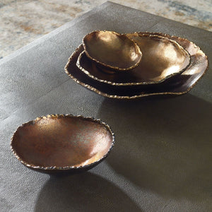 Lucky Coins Indoor-Outdoor Metal Wall Decor, Brass, S/4 - from framed art to mirrors, create a focal point in any room | Image 5 | InSTYLE Home & Rugs