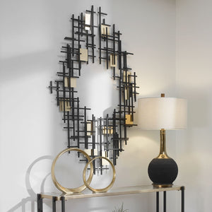 Reflection Metal Wall Decor, S/2 - from framed art to mirrors, create a focal point in any room | Image 5 | InSTYLE Home & Rugs