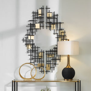 Reflection Metal Wall Decor, S/2 - from framed art to mirrors, create a focal point in any room | Image 1 | InSTYLE Home & Rugs