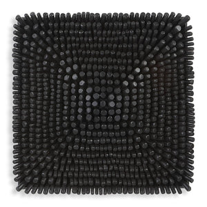 Portside Wood Wall Panel, Black - from framed art to mirrors, create a focal point in any room | Image 2 | InSTYLE Home & Rugs