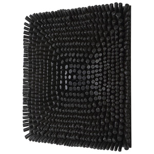 Portside Wood Wall Panel, Black - from framed art to mirrors, create a focal point in any room | Image 4 | InSTYLE Home & Rugs