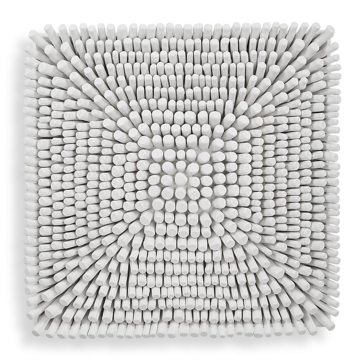 Portside Wood Wall Panel, White - from framed art to mirrors, create a focal point in any room | Image 2 | InSTYLE Home & Rugs