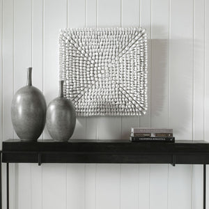 Portside Wood Wall Panel, White - from framed art to mirrors, create a focal point in any room | Image 1 | InSTYLE Home & Rugs
