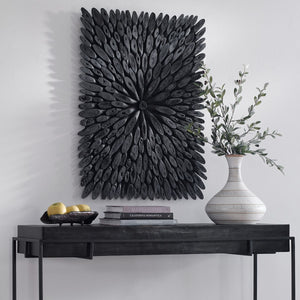 Bahama Wood Wall Decor, Black - transform your walls with stylish wall decor | Image 3 | InSTYLE Home & Rugs