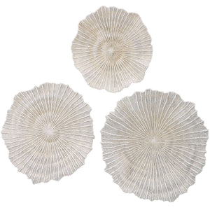 Ocean Gems Indoor-Outdoor Wall Decor, Natural, S/3 - from framed art to mirrors, create a focal point in any room | Image 3 | InSTYLE Home & Rugs