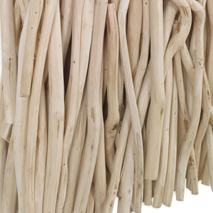 Gathered Teak Square Wood Wall Decor, Bleached - find the perfect pieces to complement your interior design | Image 5 | InSTYLE Home & Rugs
