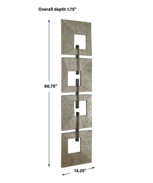 Linked Metal Wall Decor - transform your walls with stylish wall decor | Image 6 | InSTYLE Home & Rugs