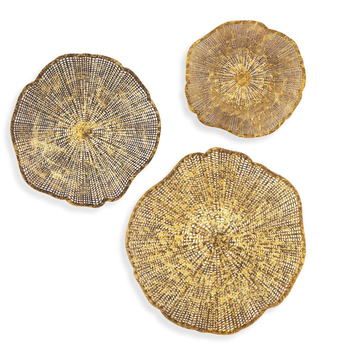 Radiance Metal Wall Decor, S/3 - from framed art to mirrors, create a focal point in any room | Image 2 | InSTYLE Home & Rugs