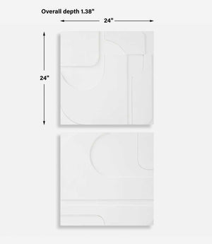 Contours Wood Wall Decor, S/2 - find the perfect pieces to complement your interior design | Image 7 | InSTYLE Home & Rugs