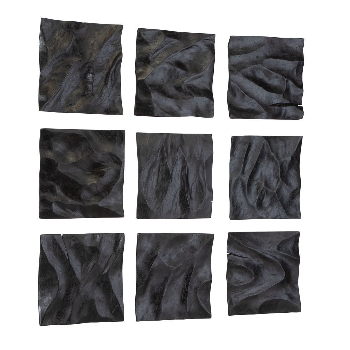 Malosi Wood Wall Decor, S/9 - transform your walls with stylish wall decor | Image 2 | InSTYLE Home & Rugs