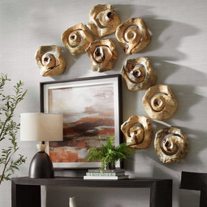 Corkscrew Wood Wall Decor, S/9 - from framed art to mirrors, create a focal point in any room | Image 3 | InSTYLE Home & Rugs