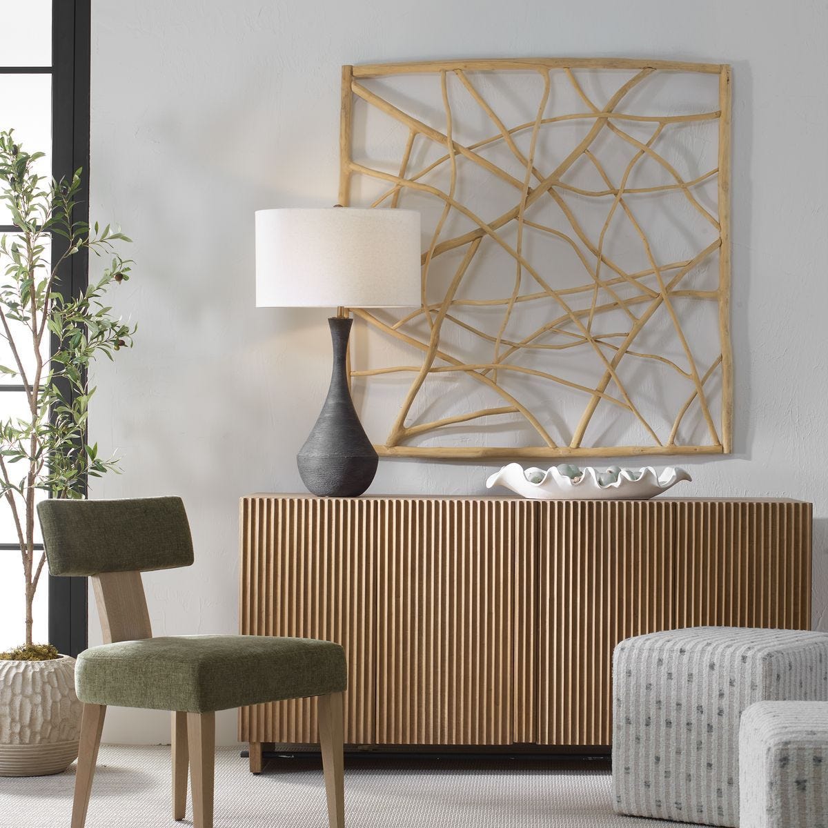 Tangled Up Indoor-Outdoor Wall Decor - find the perfect pieces to complement your interior design | Image 1 | InSTYLE Home & Rugs