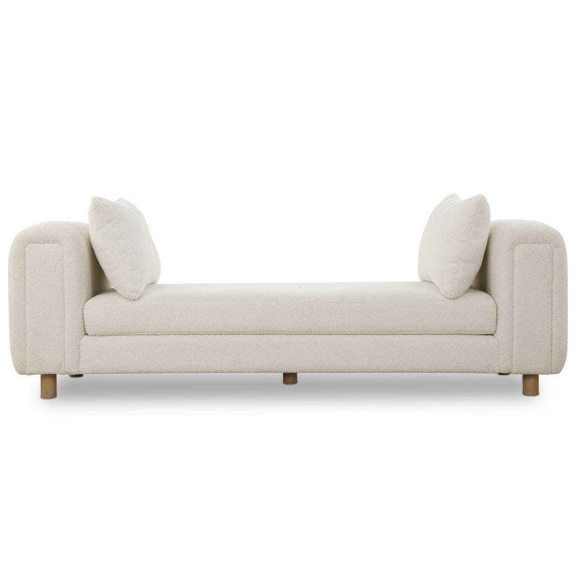 Repose Oversized Bench - perfect for entryways or patios | Image 1 | InSTYLE Home & Rugs