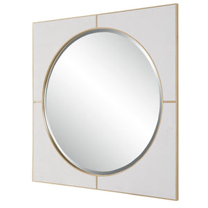 Cyprus Square Mirror, White - elegant and functional accent pieces for any room | Image 3 | InSTYLE Home & Rugs