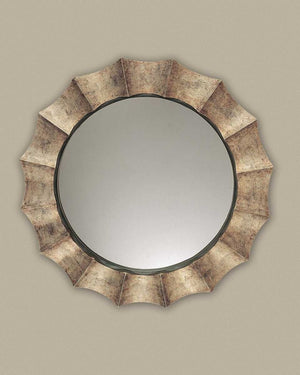 Gotham Round Mirror - perfect for enhancing light and creating a sense of space | Image 1 | InSTYLE Home & Rugs