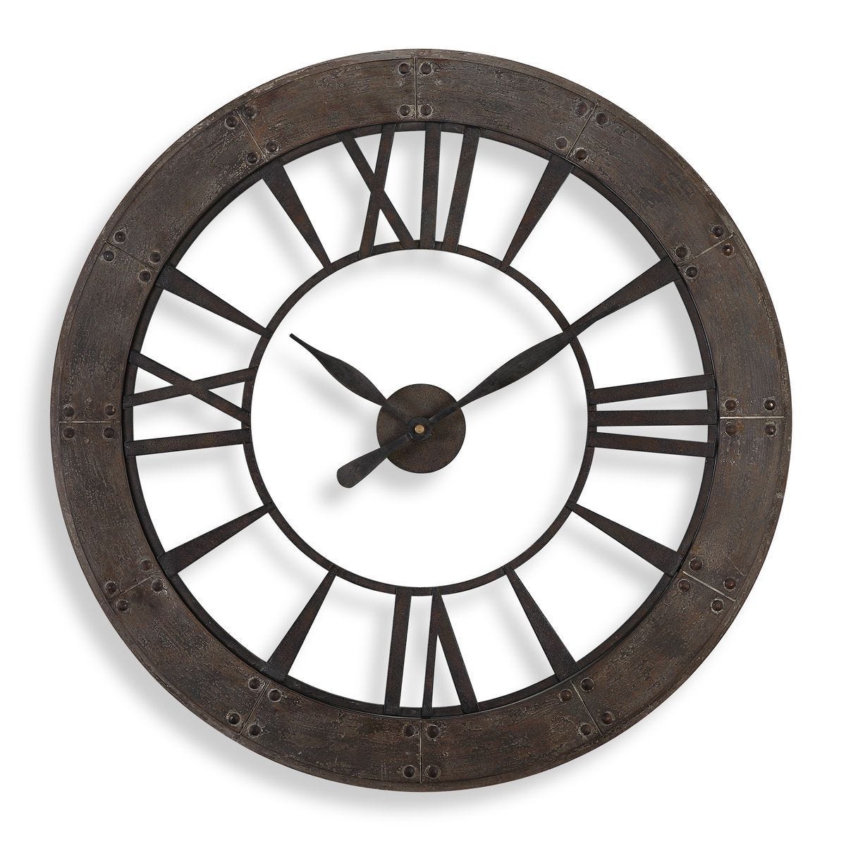 Ronan Wall Clock - find the perfect pieces to complement your interior design | Image 2 | InSTYLE Home & Rugs