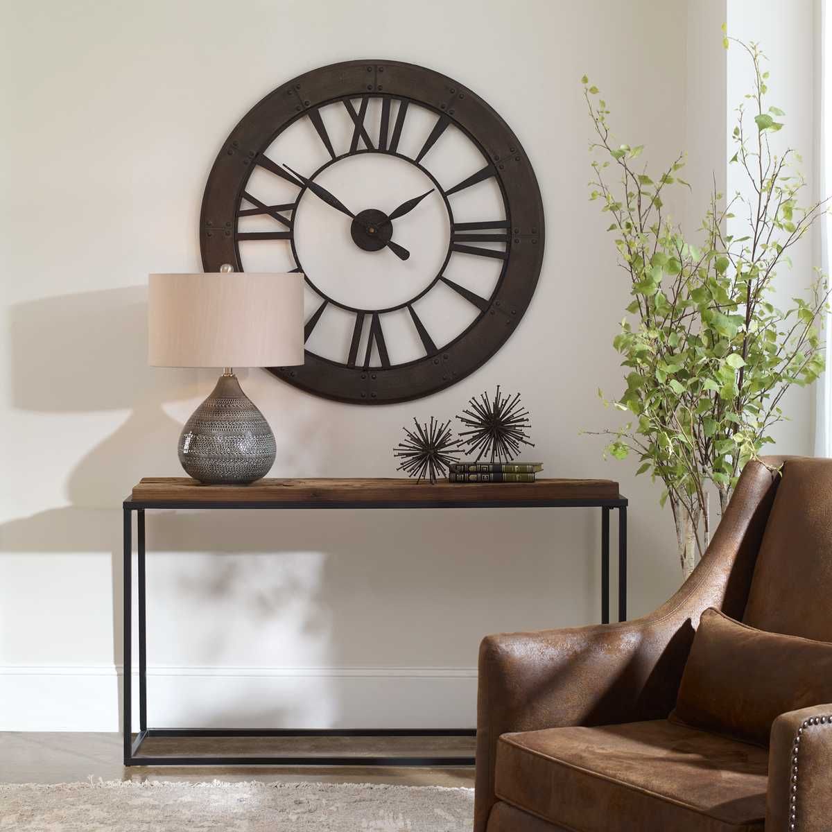 Ronan Wall Clock - find the perfect pieces to complement your interior design | Image 1 | InSTYLE Home & Rugs