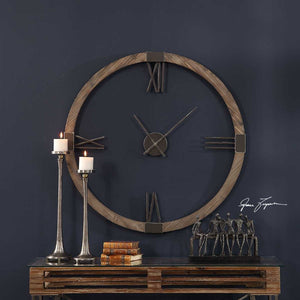 Marcelo Wall Clock - from framed art to mirrors, create a focal point in any room | Image 5 | InSTYLE Home & Rugs